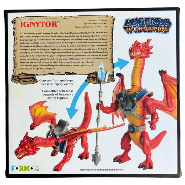 Legends of Dragonore "Ignytor" – Formo Toys Actionfigur 2025